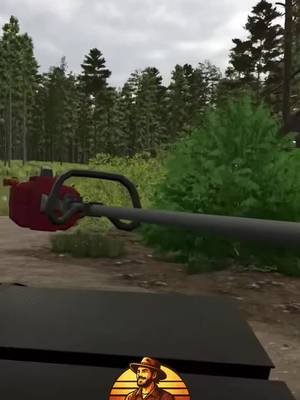 A little Clean Up puttin that Weed Eater to use.  #fs25 #farmingsimulator25 #farmsim #farmsim25 #farming 