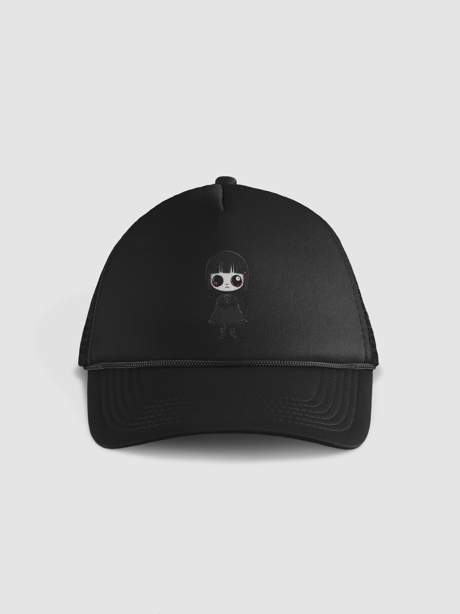 Silver Serenity Foam Trucker Hat product image (1)