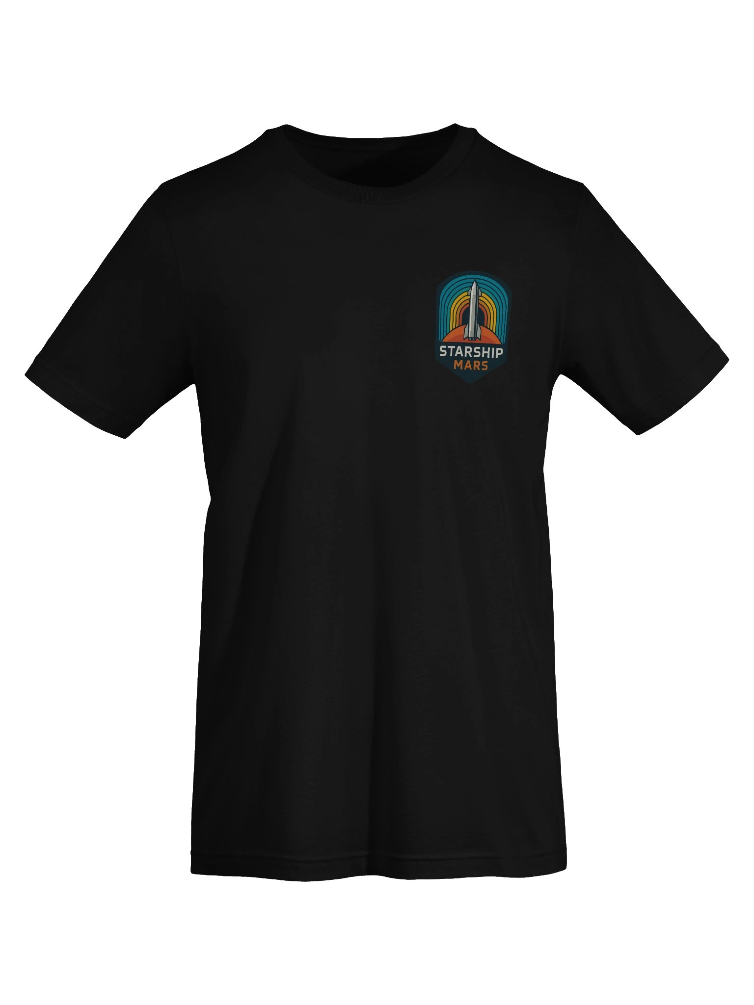 Starship Mars T Shirt – Retro SpaceX Starship Tee For Space And Rocket Fans product image (7)