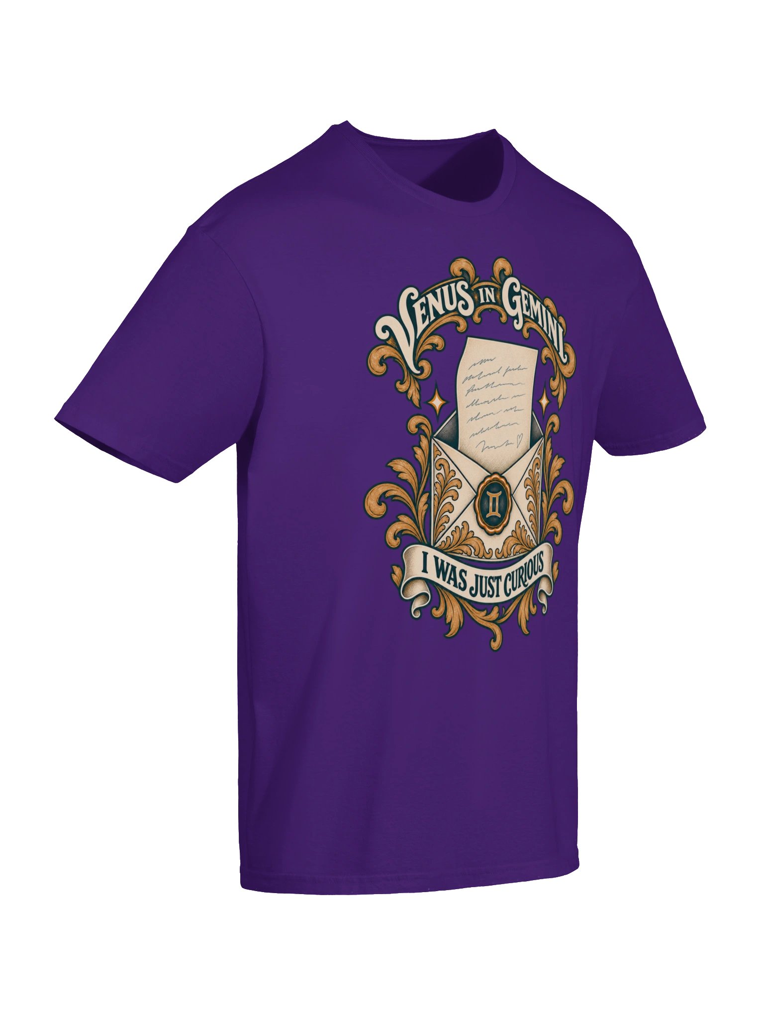 Venus in Gemini I Was Just Curious Tee product image (6)