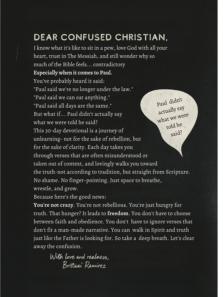 But Paul Said (30 Day Devotional) product image (2)