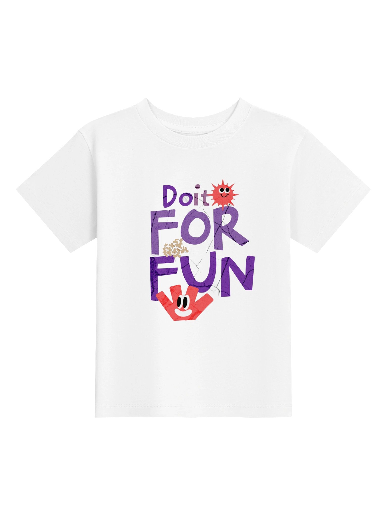 Do It For Fun Distressed Toddler Tee product image (8)