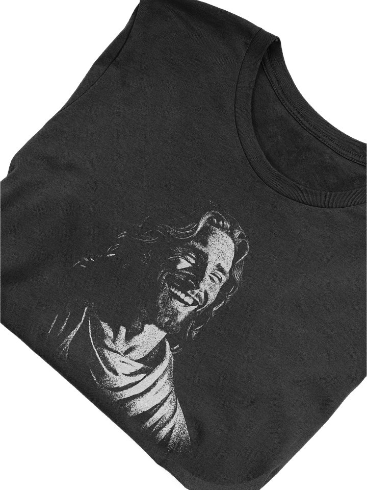 The Laugh of Jesus – Eternal Joy, Christian Faith Tee (No Text) product image (2)