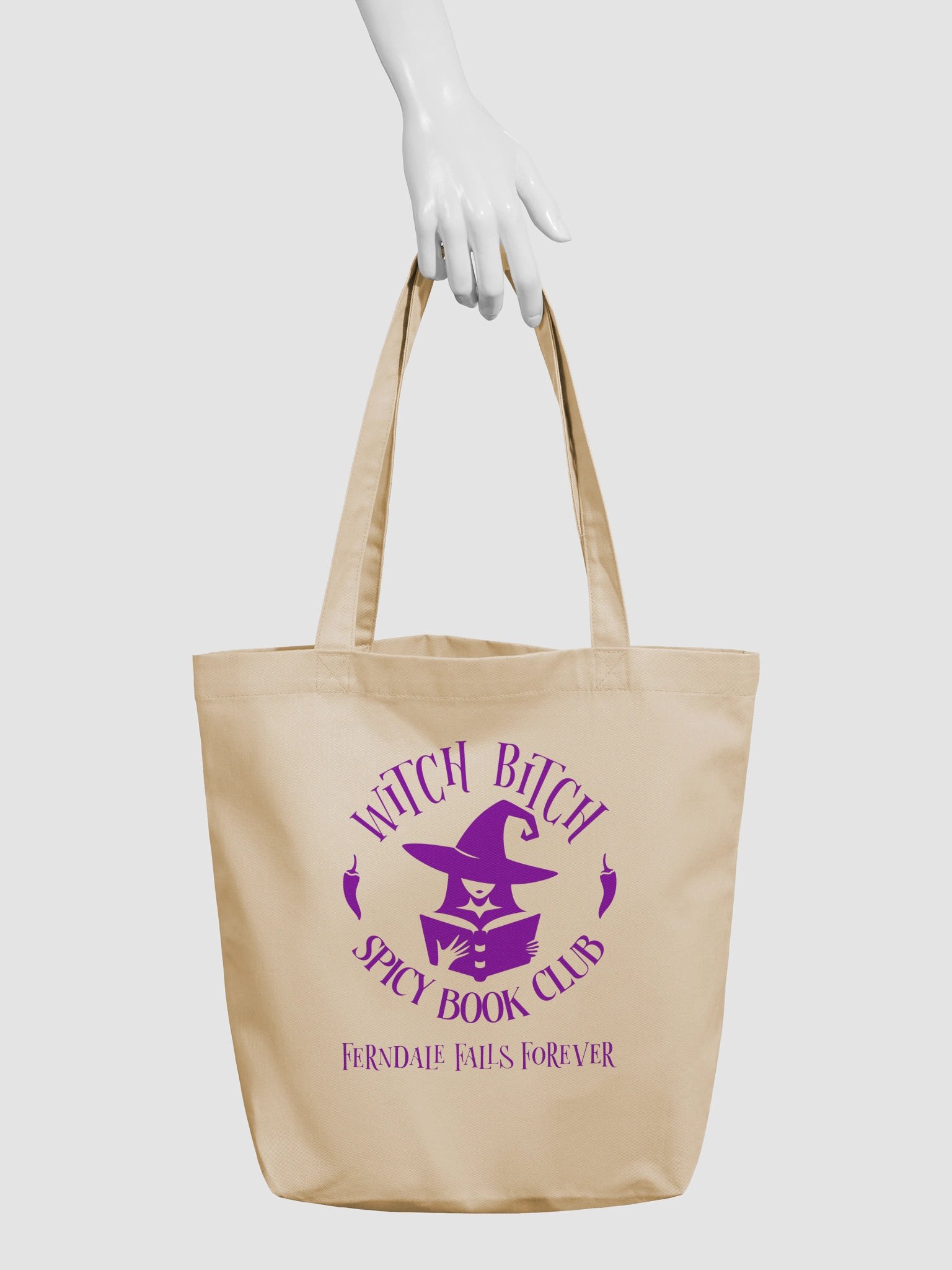 Witch Bitch Spicy Book Club Tote product image (3)
