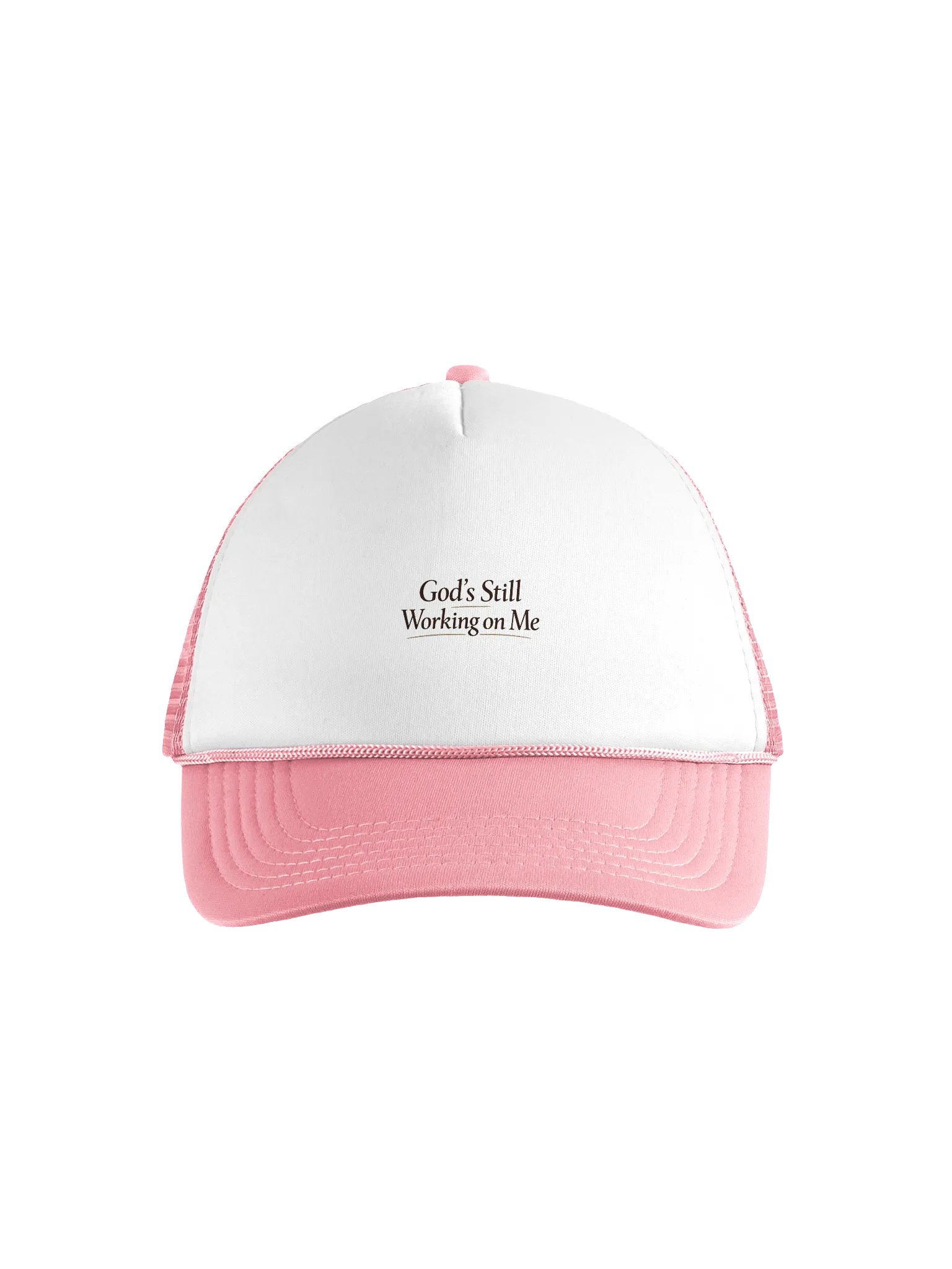 God's Still Working on Me Hat product image (26)
