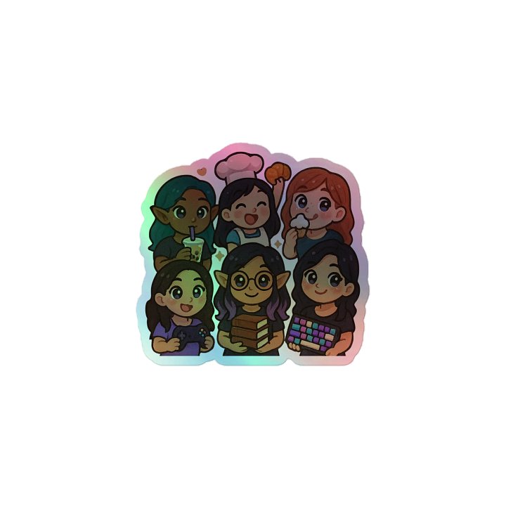 “Gworl Squad” Holographic Sticker product image (1)