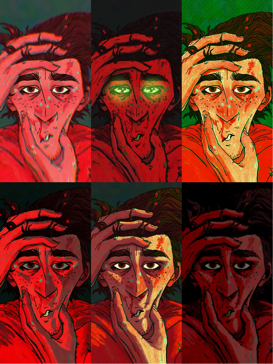 Bad Time Niko - DIGITAL WALLPAPER SET product image (3)
