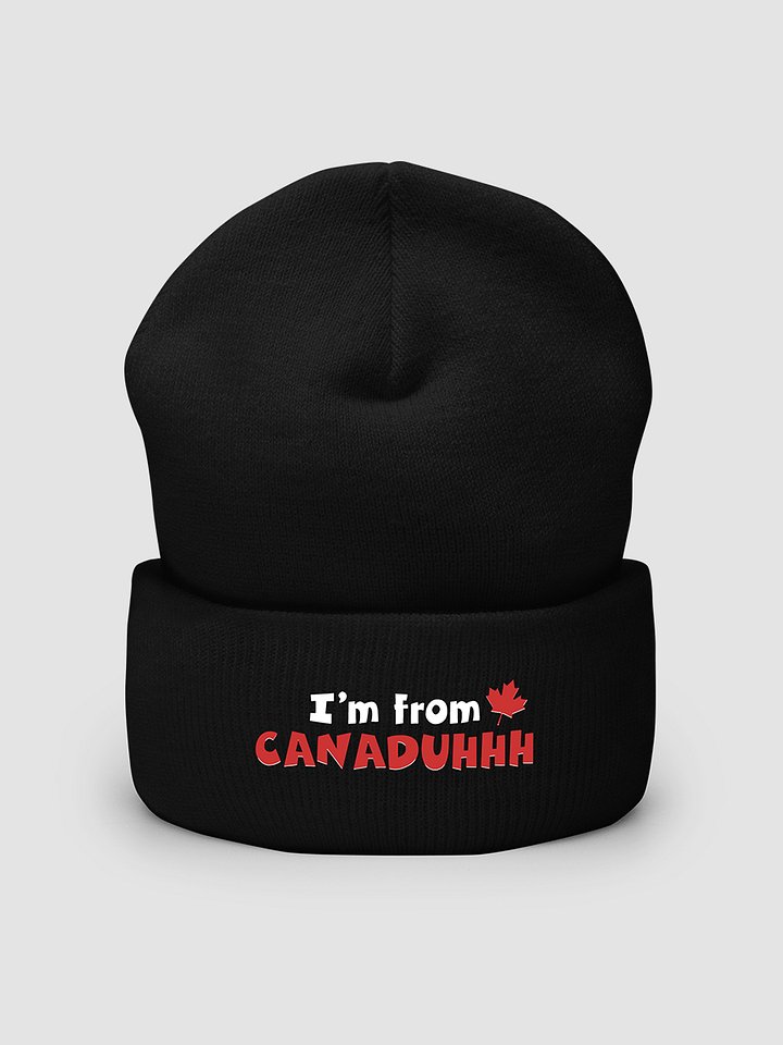 Canaduhhh Black Beanie product image (2)