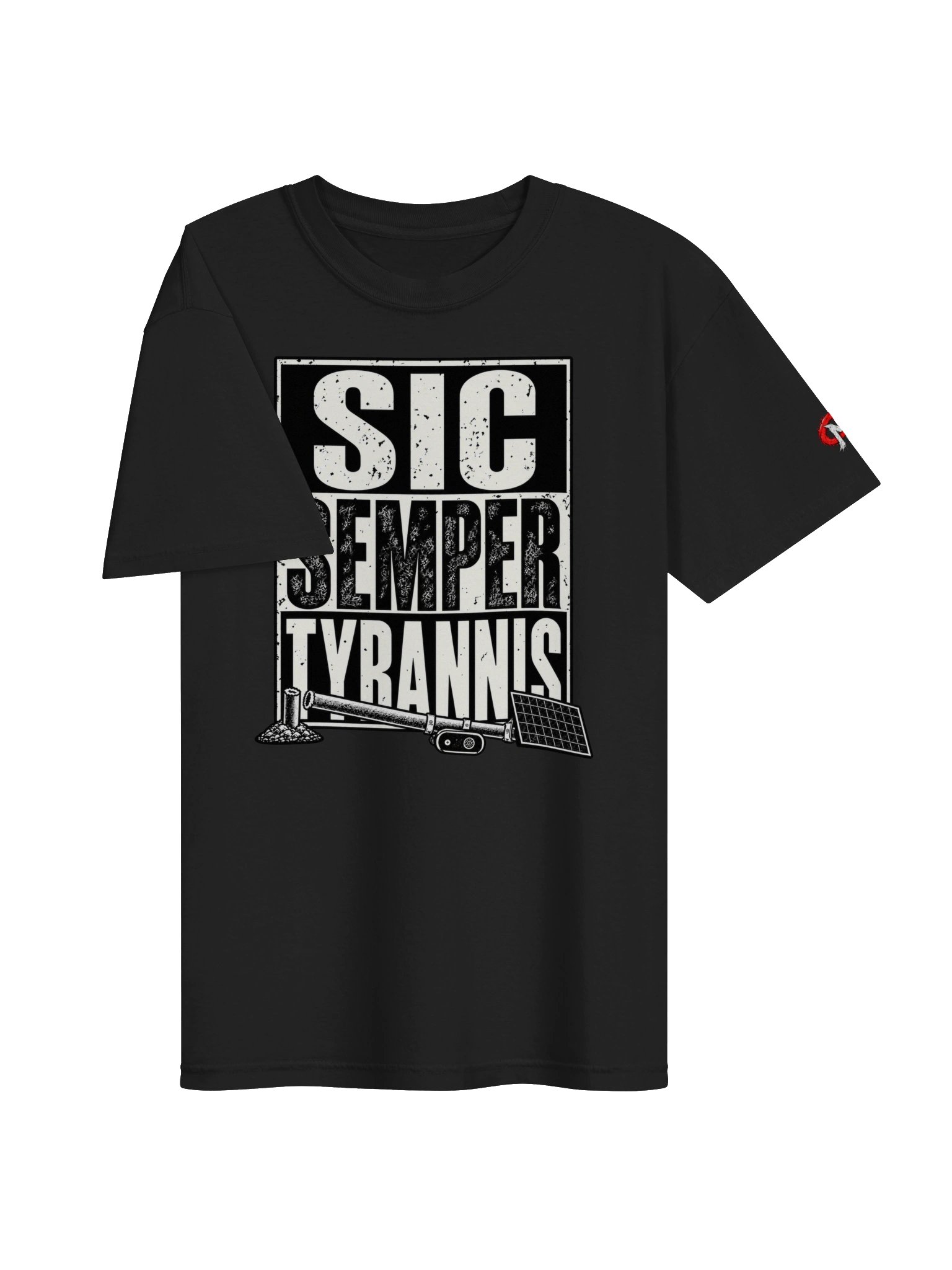 Sic Semper Tyrannis Banner Civic Menace T-Shirt product image (6)