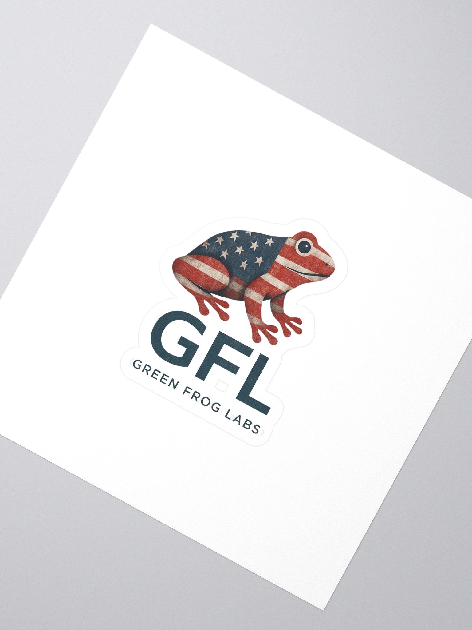 Coolest Frog in America Sticker product image (2)