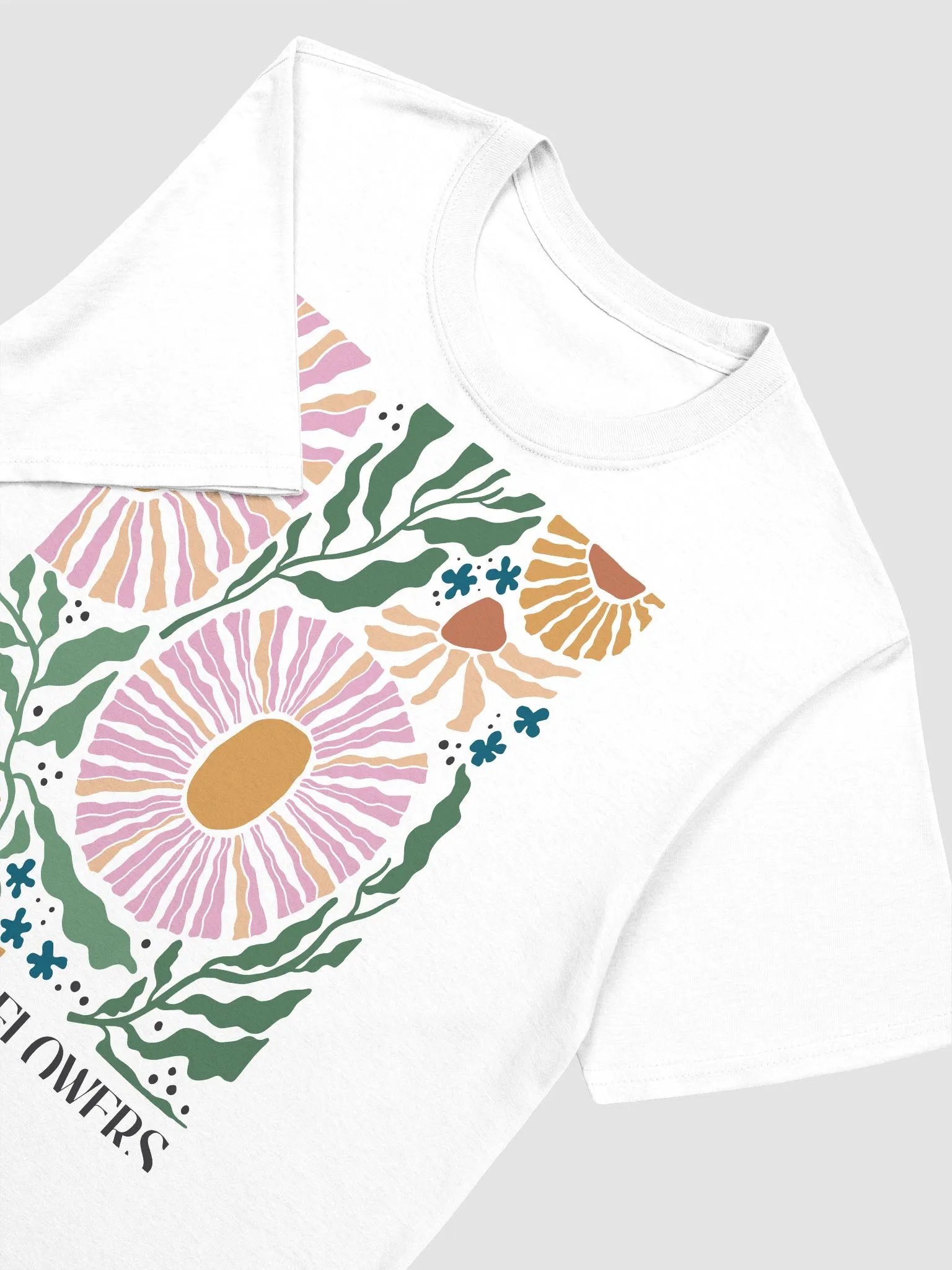 SOURIRE NOU FLOWER Unisex T-Shirt product image (2)