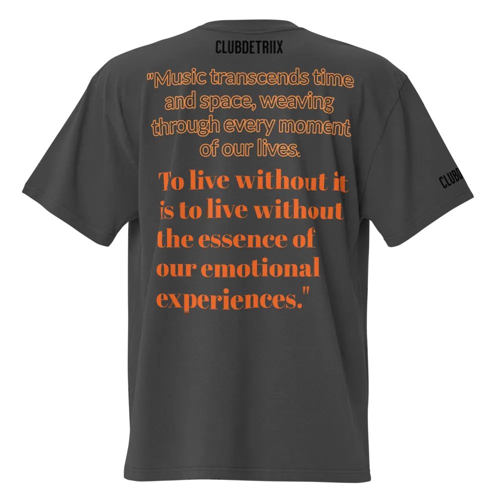 Vinyl Groove Barcode Tee product image (5)