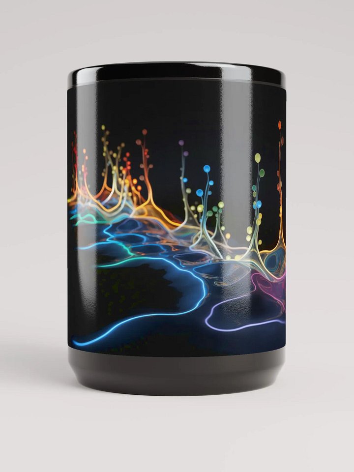 Energizing Wave Black Mug product image (1)