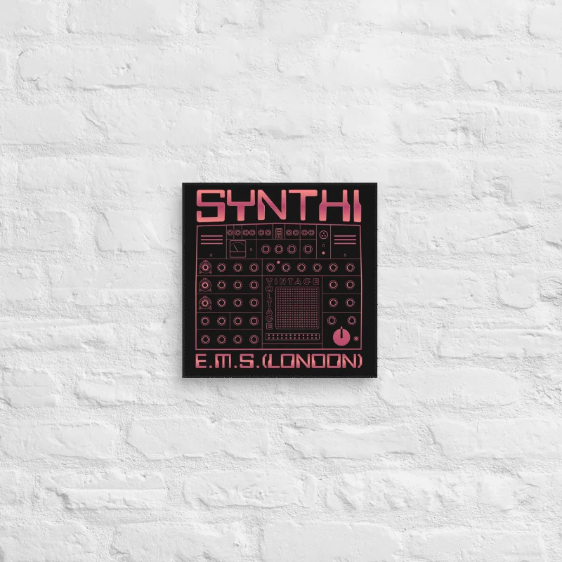 EMS Synthi Canvas Studio Wall Art - AKS VCS3 Electronic Music Studios (Vintage Analog Synthesizer) product image (5)