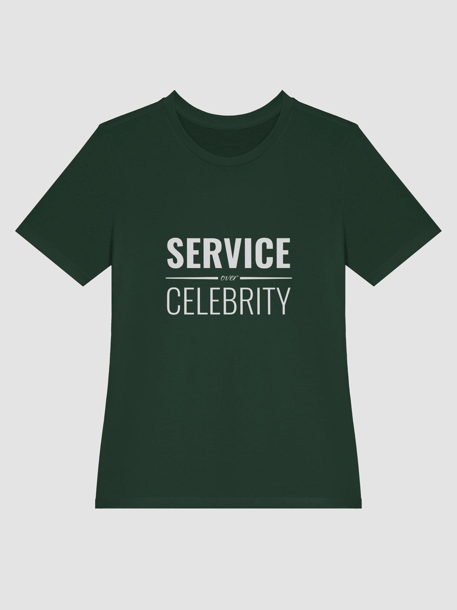 Service Over Celebrity - Women's Relaxed Fit Tee product image (73)