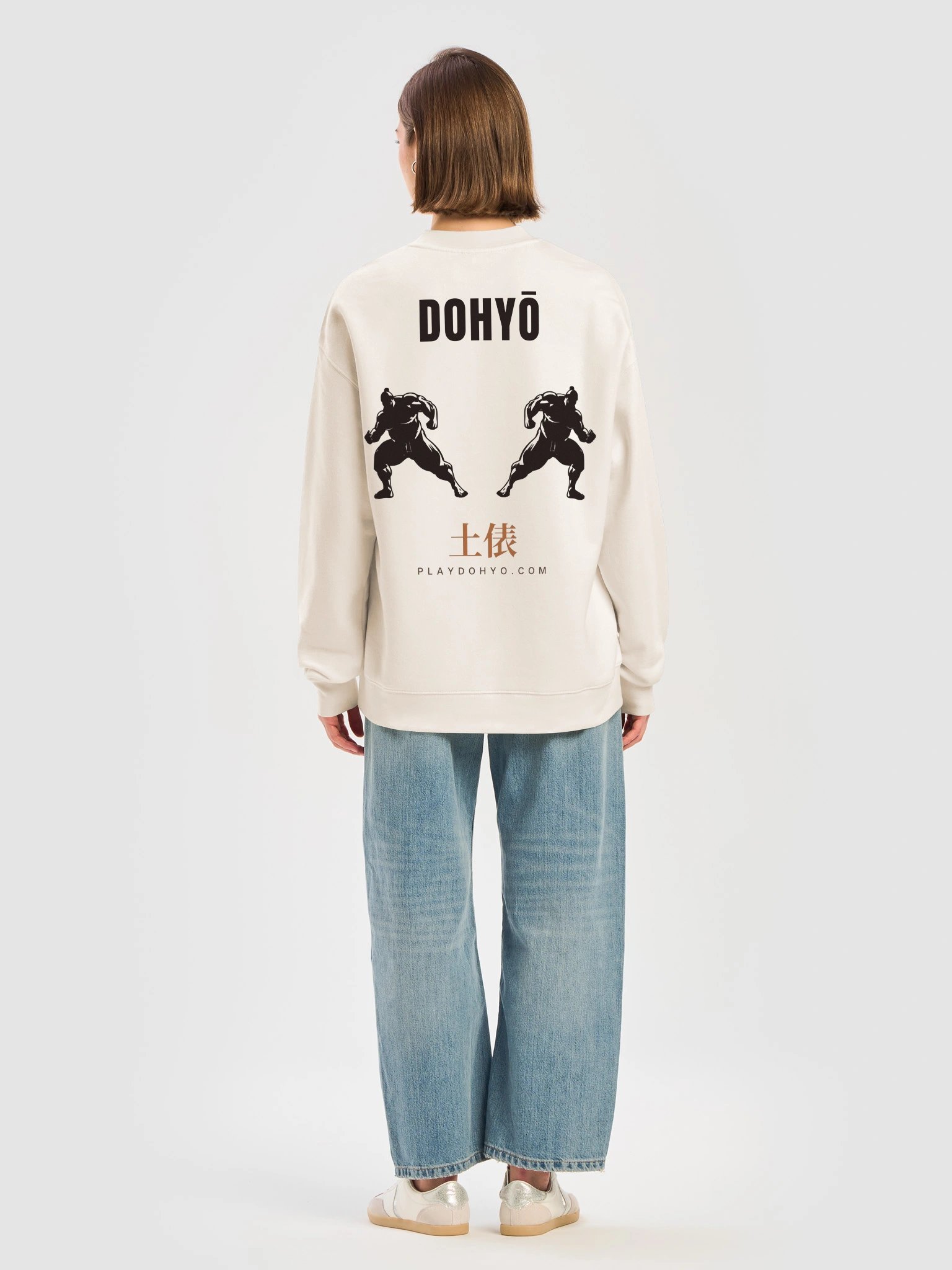 Tachiai Crewneck — Bone product image (8)