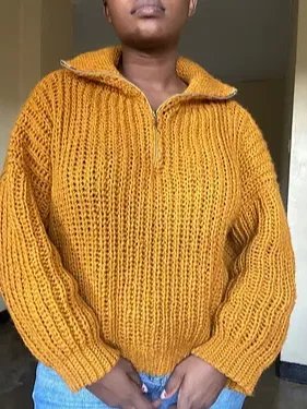 Crochet Zipline Sweater Pattern product image (4)