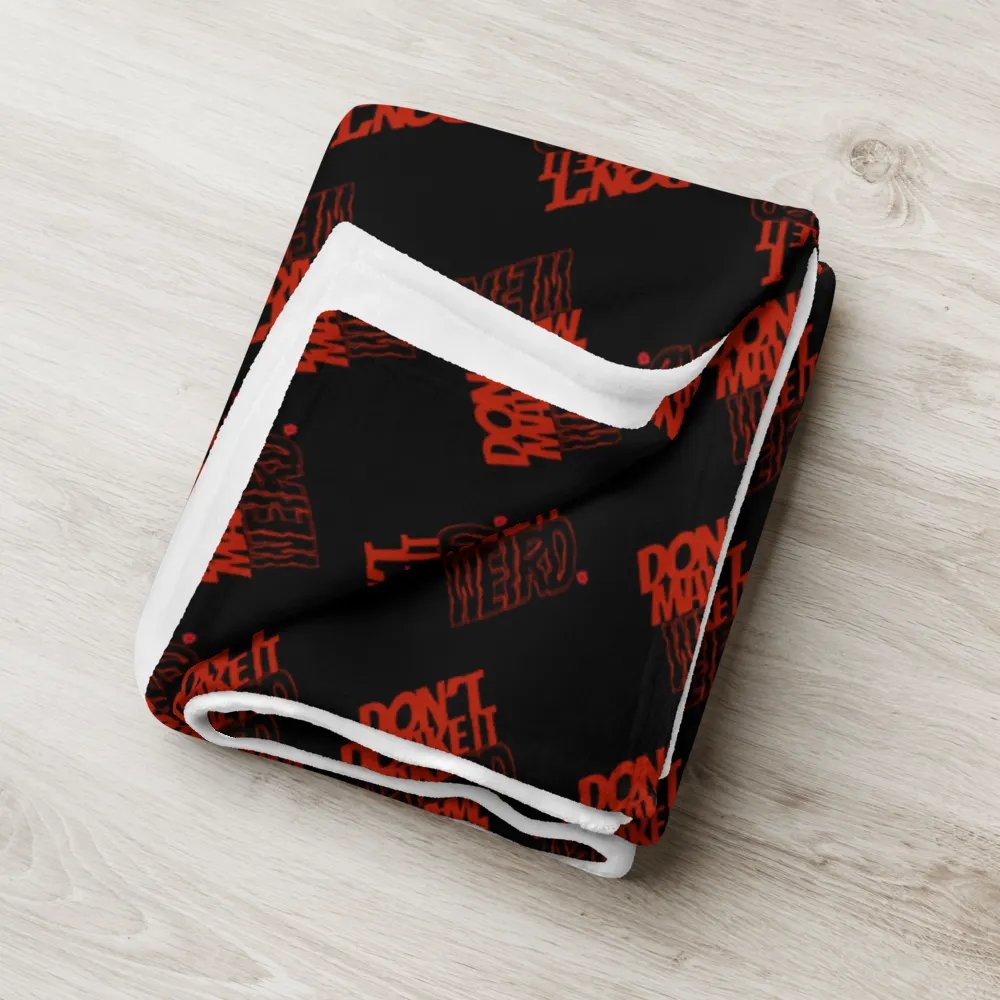 Weird/KShield Throw Blanket - BLK product image (18)