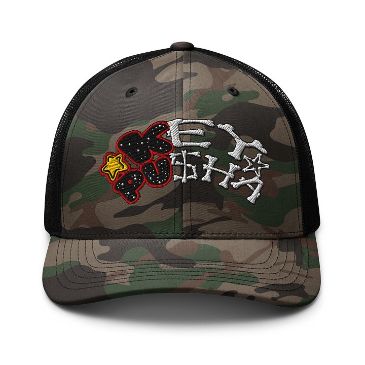 Key Pusha Bones Camo Dad Hat product image (1)
