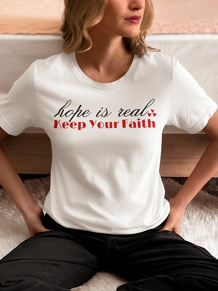 Keep Your faith Bella Canvas T-shirt product image (9)