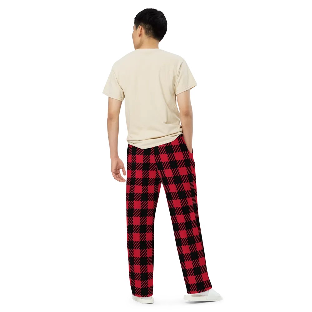 Blank & Red Wide-Leg Pants product image (6)