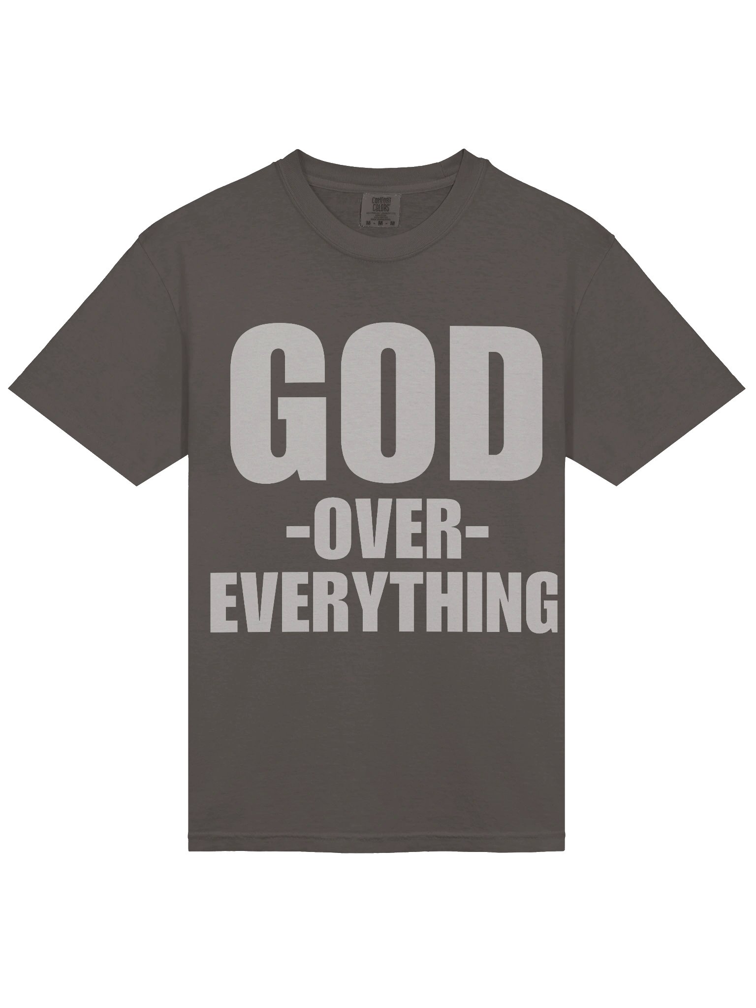 GOD OVER EVERYTHING Heavyweight Tee product image (15)