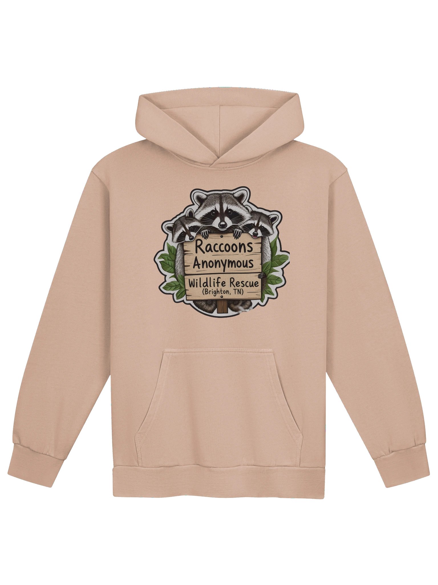 Raccoons Anonymous Wildlife Rescue Hoodie product image (1)