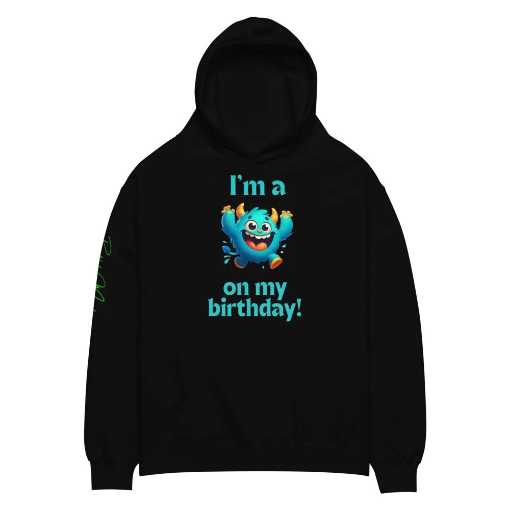 Blue Monster Hoodie product image (2)