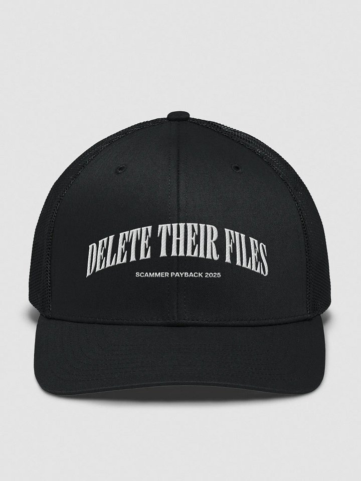 Delete Their Files Hat product image (1)