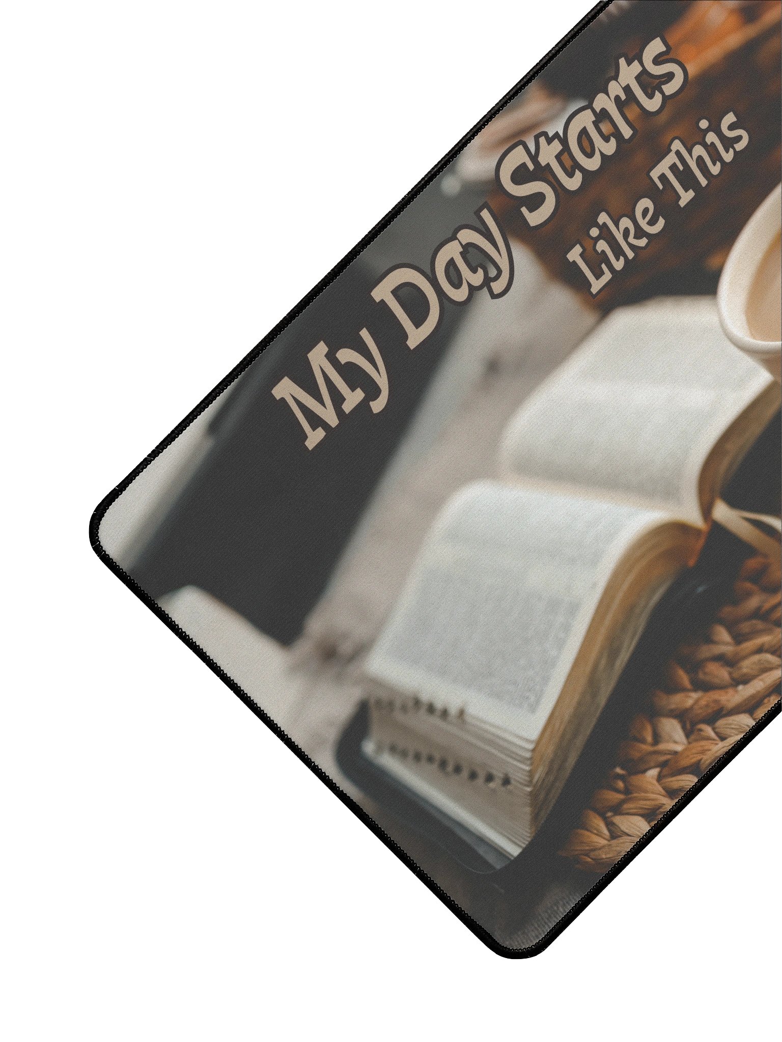 Starting my day Desk Mat product image (3)