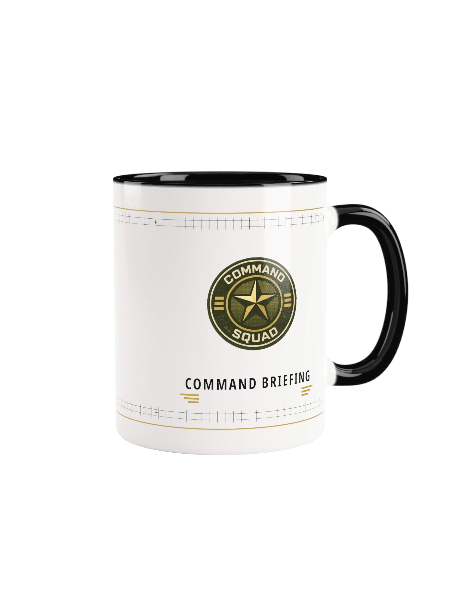 Command Briefing “Coffee Before Comms” Mug — Black Interior — 11oz product image (1)