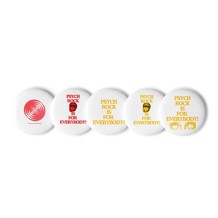 PRIFE! and MORE FUZZ Pins product image (1)