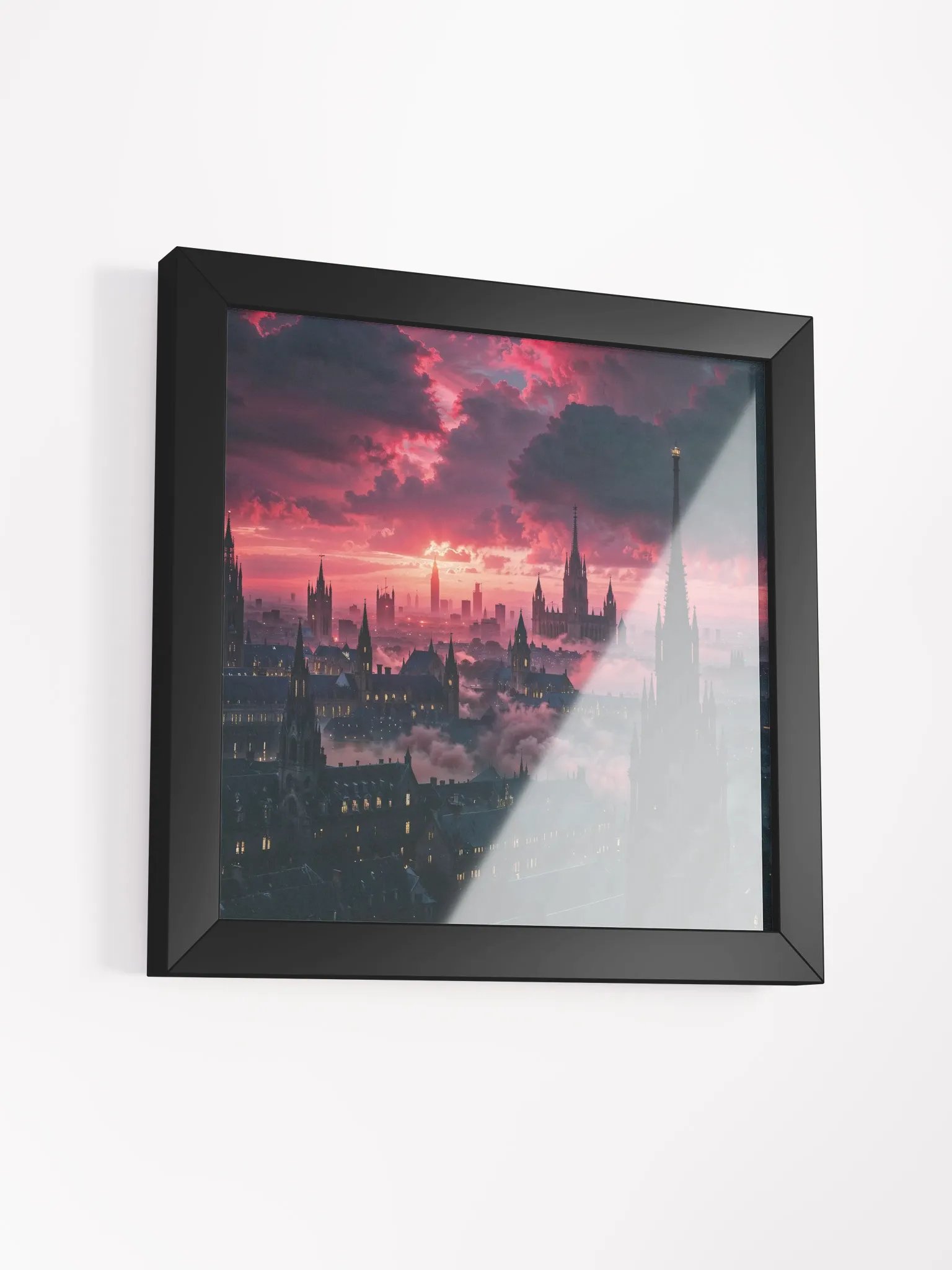 Crimson Ascendancy Framed Print product image (30)