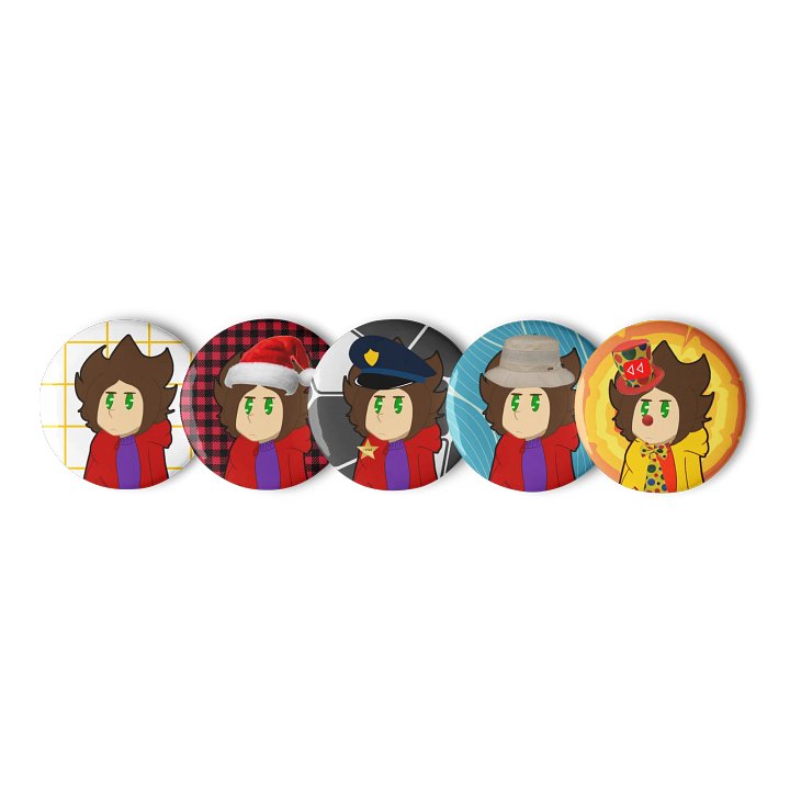 THE ASSYLUM: The Many Faces Of Tae Pin Set product image (1)