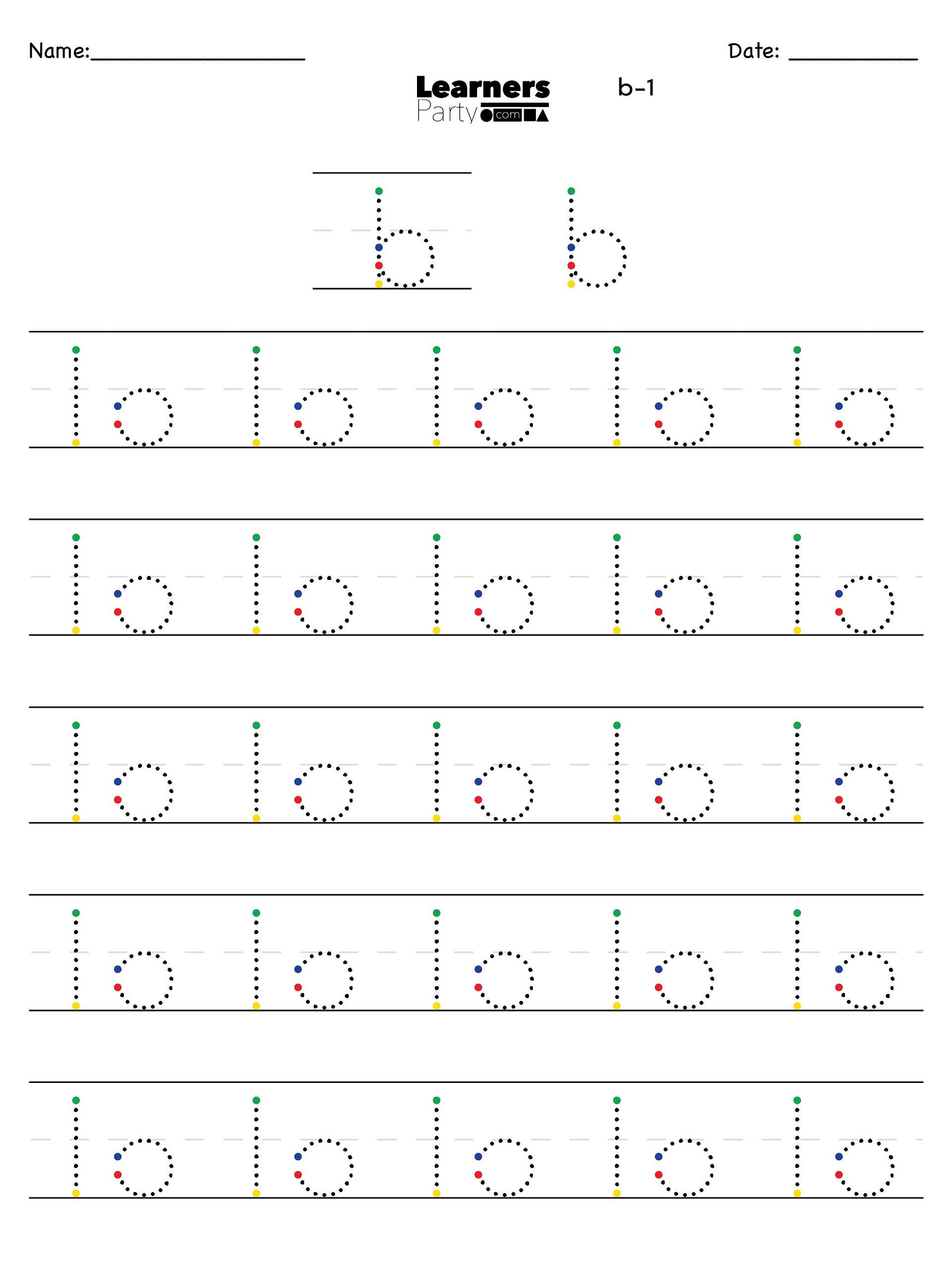 B/b - New Digital ProductProgressive Letter Builder product image (4)