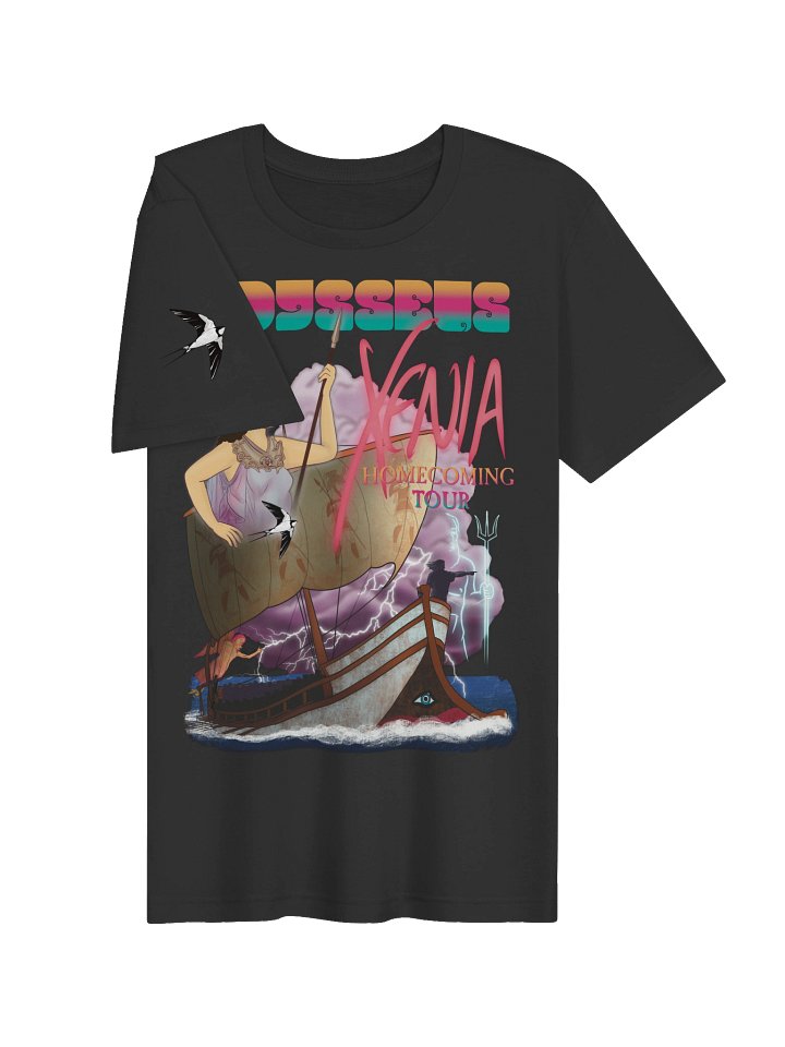 Odysseus Xenia Homecoming Tour retro band tee - supersoft unisex product image (2)