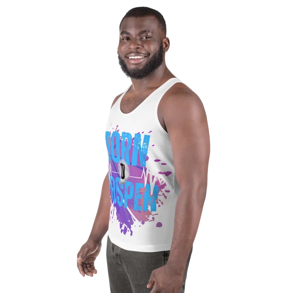 Born to Prosper Energetic Vibes Full Print Tank product image (2)