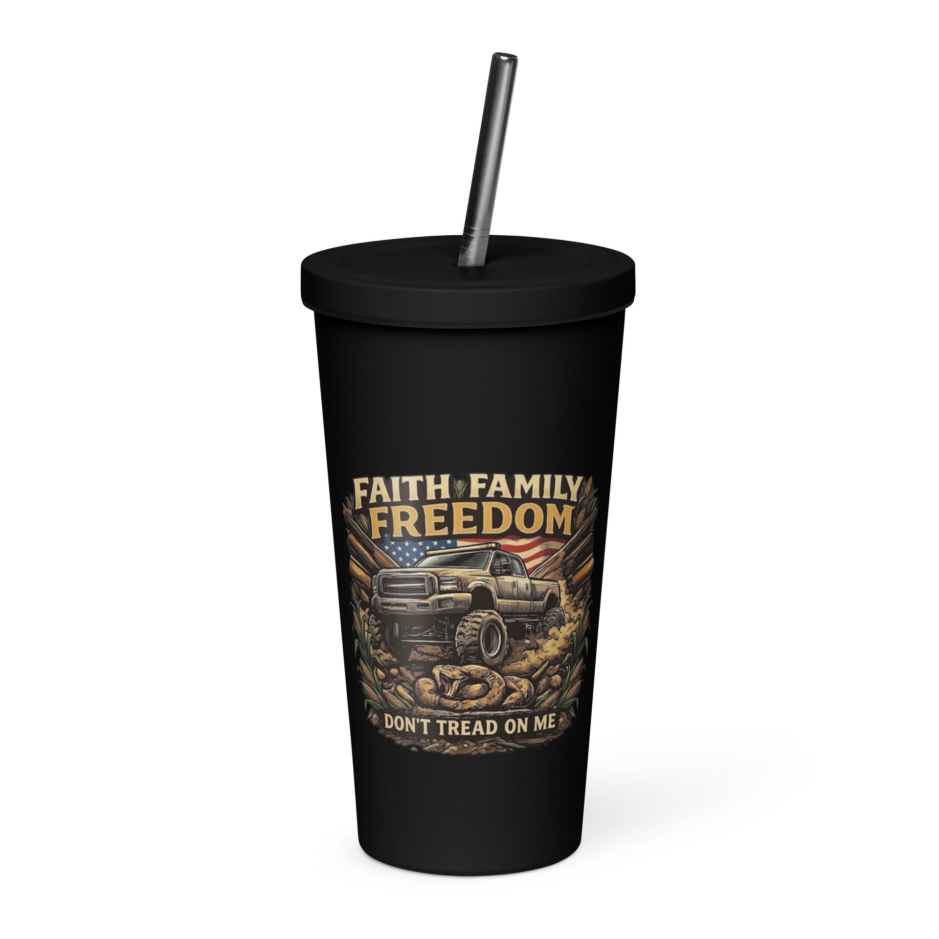 Don't Tread On Me Off‑Road Insulated Tumbler product image (1)