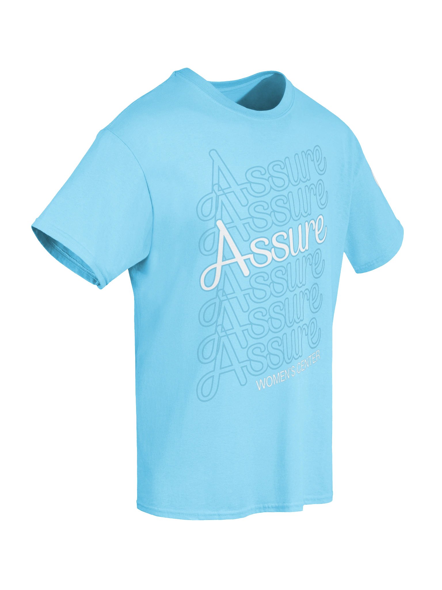 Asure Light Blue Retro Tee product image (6)
