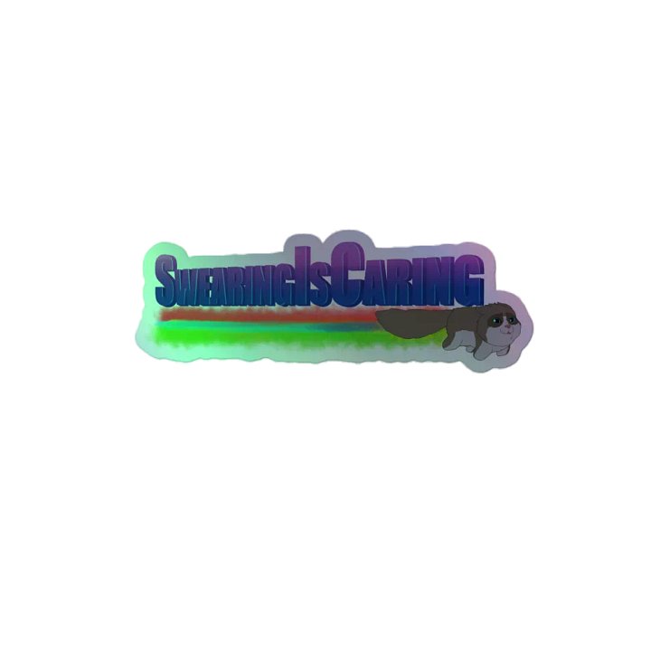 Swearing is Caring Sticker product image (2)