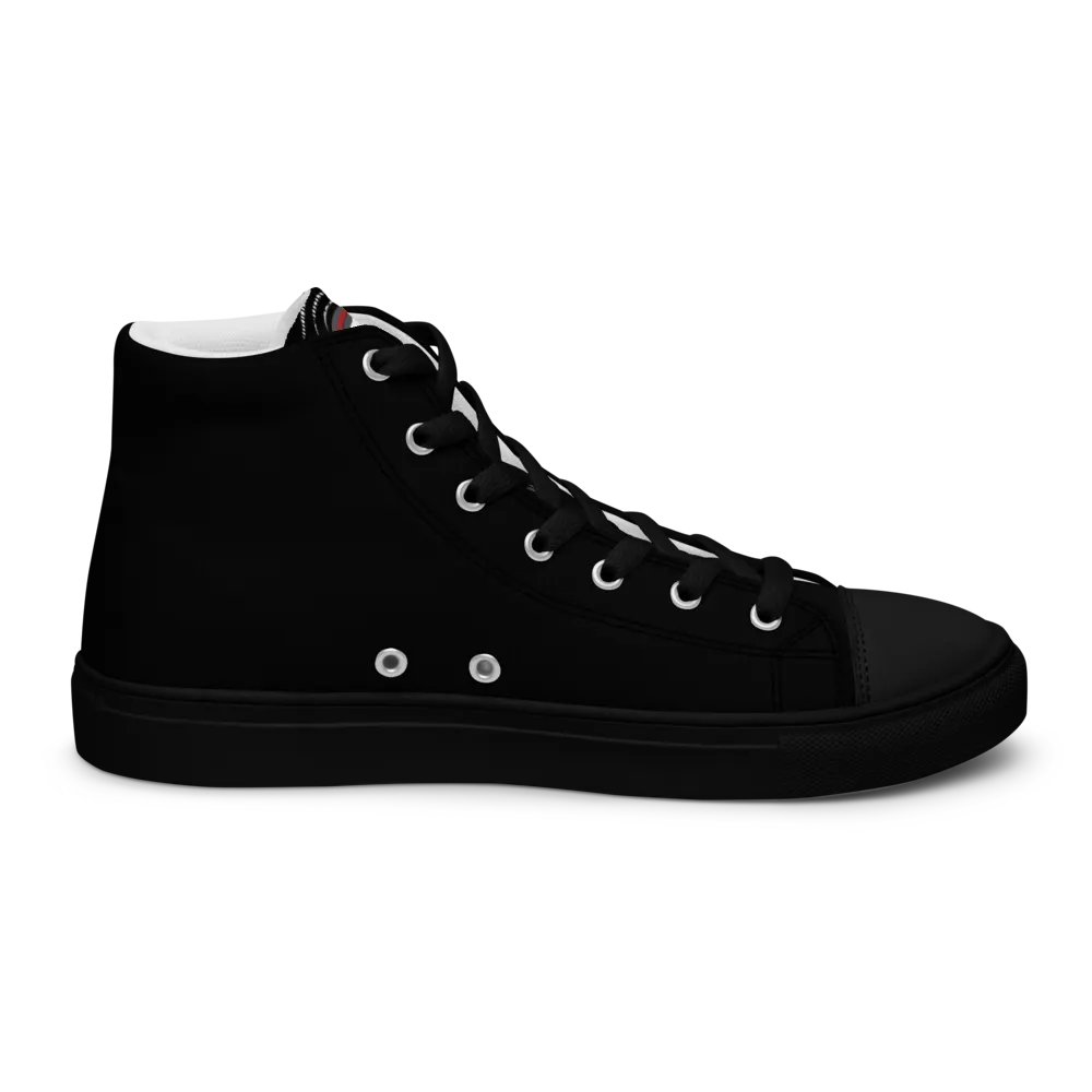 Skull Logo High Top Canvas Shoes product image (9)