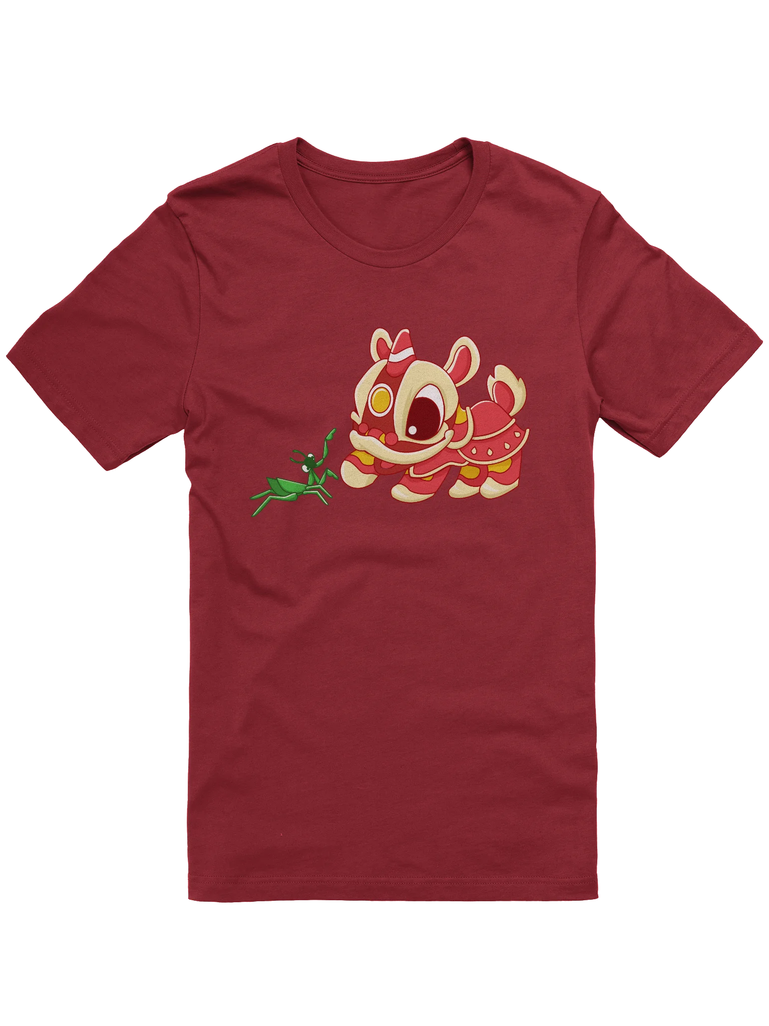 Mantis Meets Lion Tee - 100% Cotton product image (1)