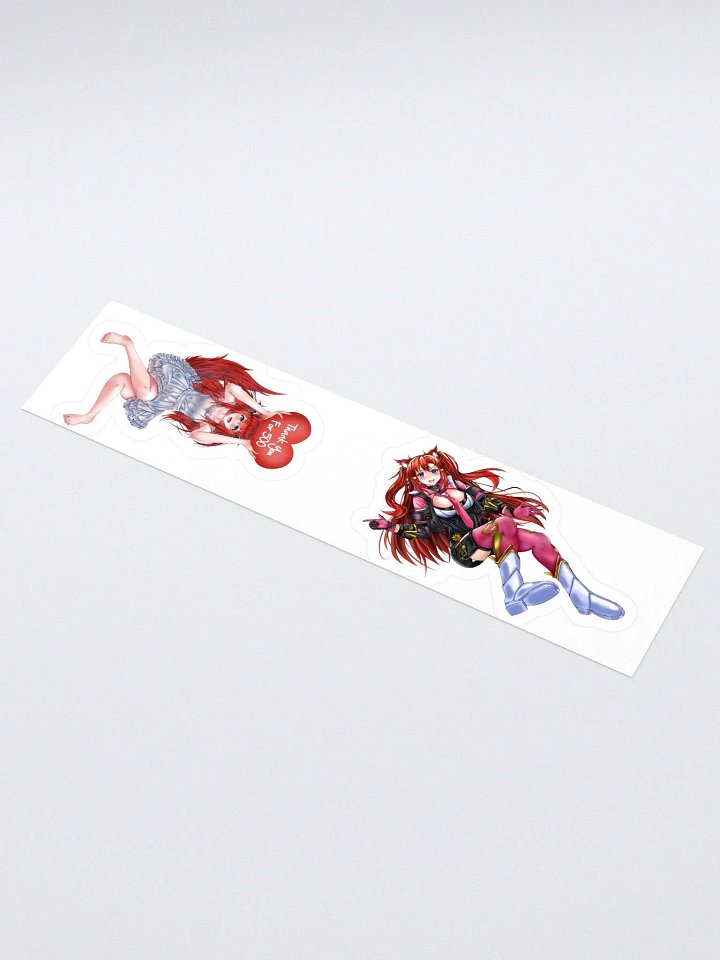 KitsuAisu Fox Fantasy Cut Stickers Set 4 product image (1)