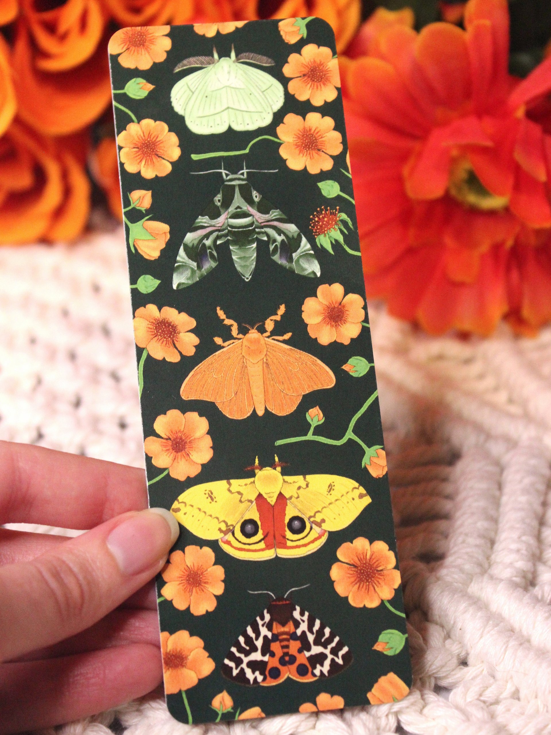 Floral Moths Bookmark product image (4)
