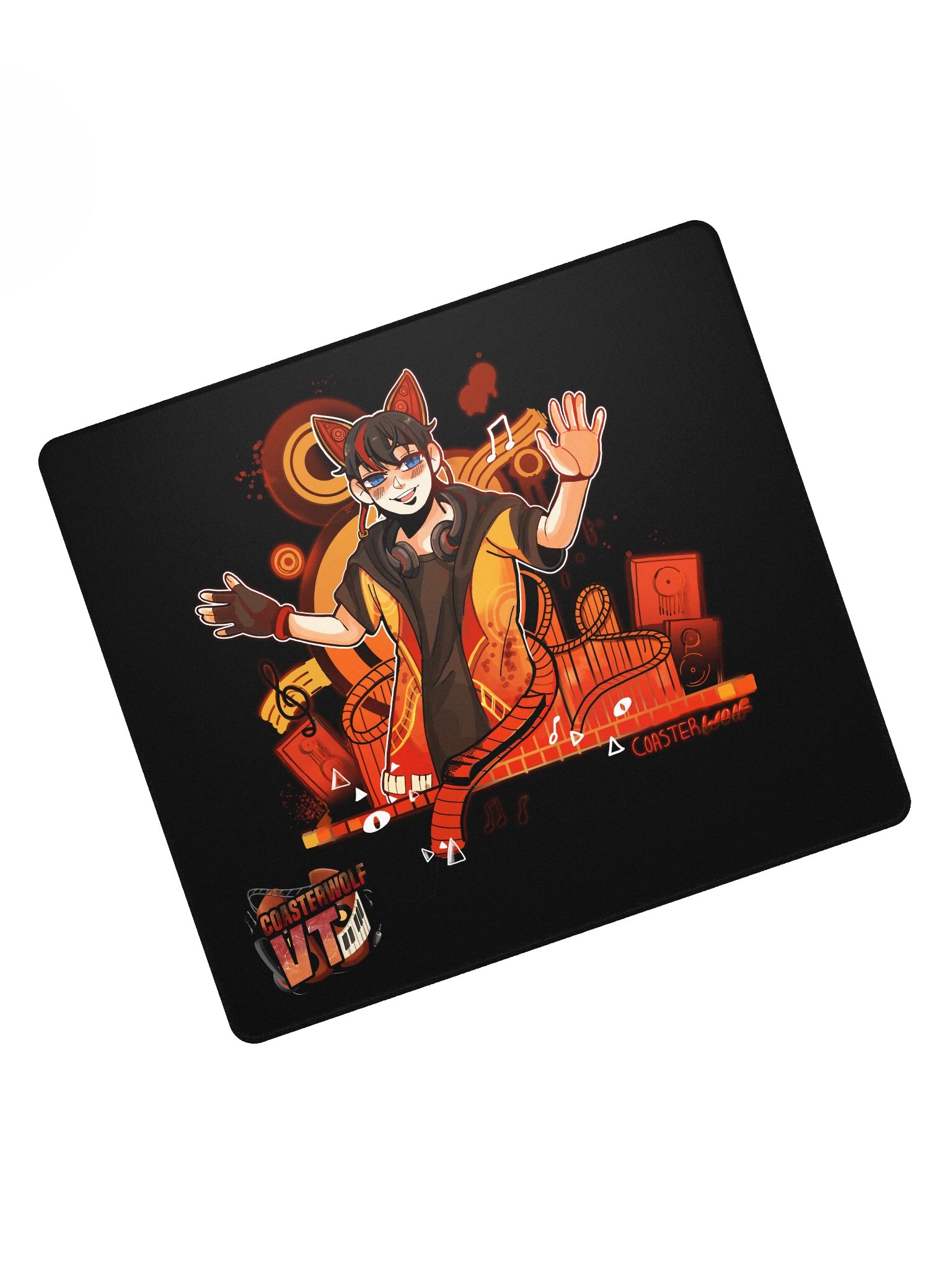 Coaster metro thrill vibes gaming mouse pad product image (5)