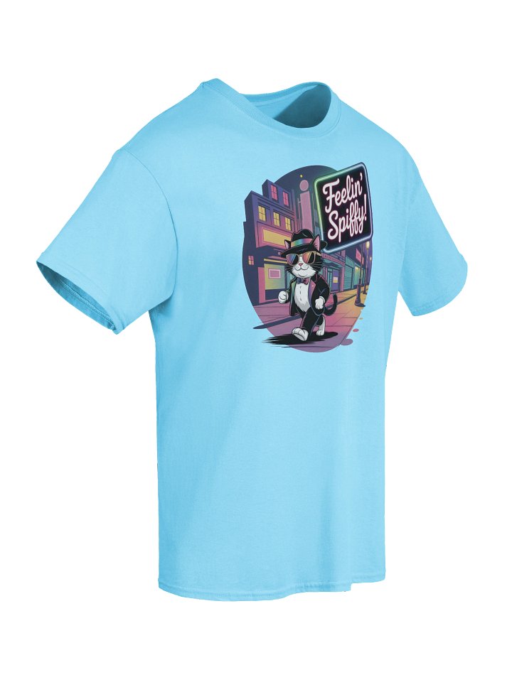 Feelin’ Spiffy Light Version Unisex Heavyweight Graphic T-shirt product image (2)