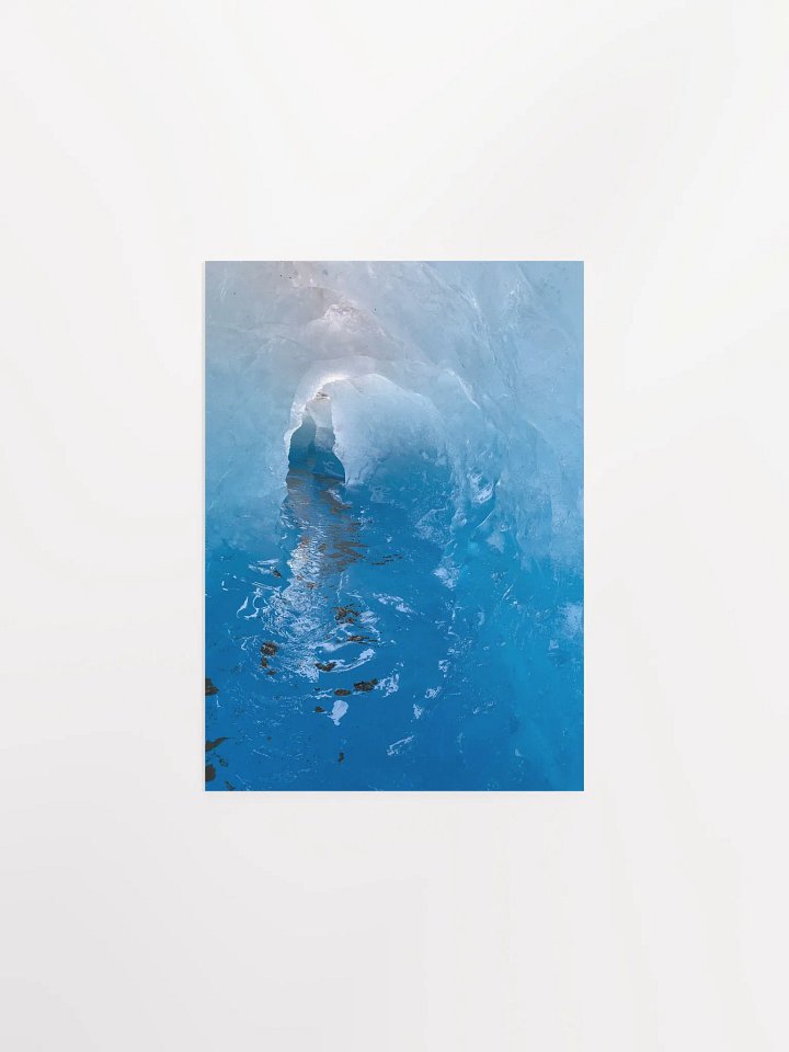 Glacier Cavern Serenity Poster product image (4)