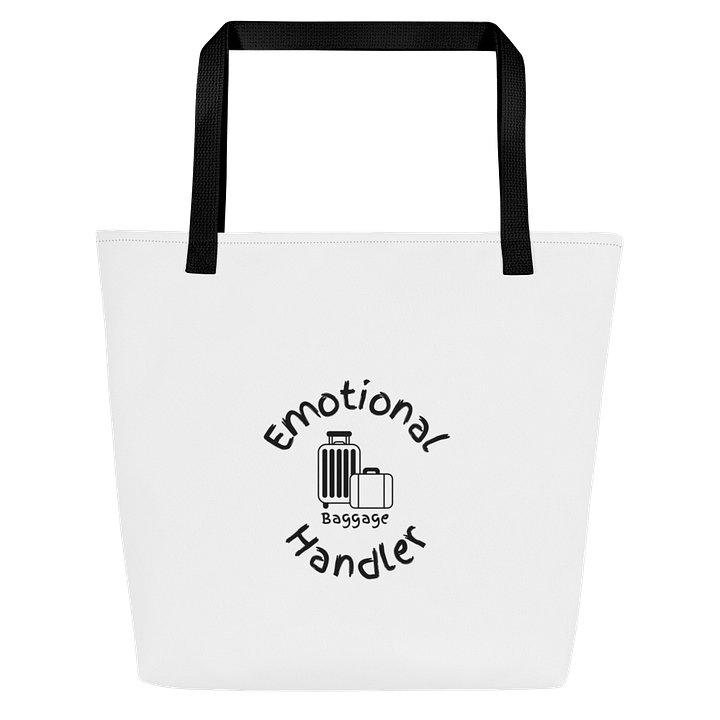 Emotional Baggage Handler Professional Canvas Tote: Finally, a place to put it all. product image (1)