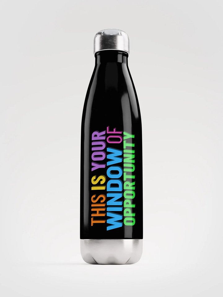This is Your Window of Opportunity Water Bottle product image (1)