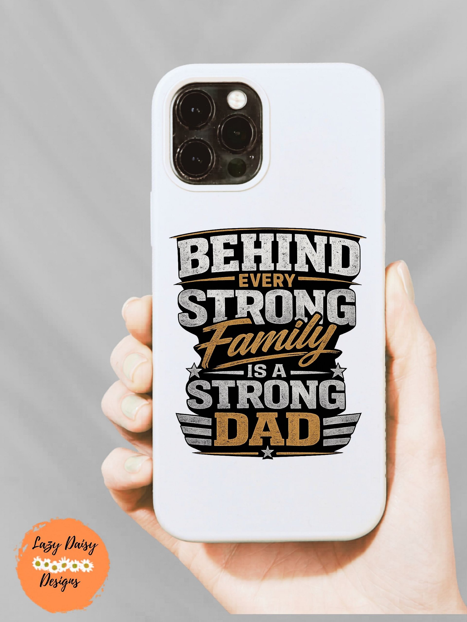Strong Dad Phone Case product image (1)